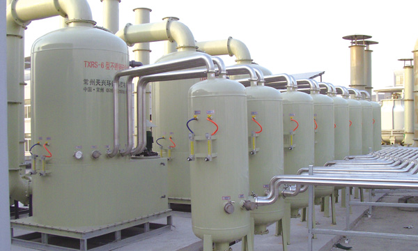 Sludge drying, incineration, dust removal and desulfurization